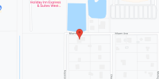 Florida Shores of Melbourne in google map
