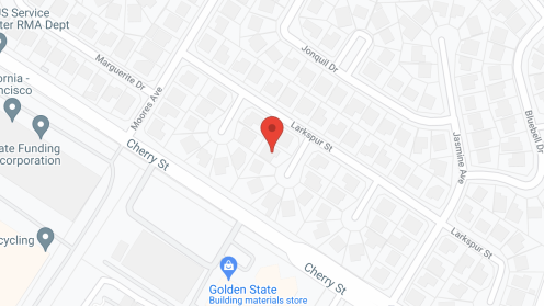 Map of the neighborhood around Saint Joseph Senior Care