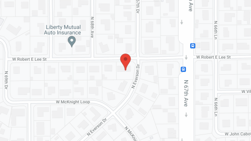 Map of the neighborhood around White Dove at Arrowhead Ranch