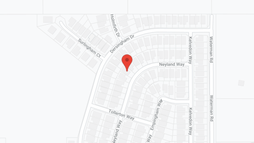 Map of the neighborhood around Gene-Lyn Guest Home