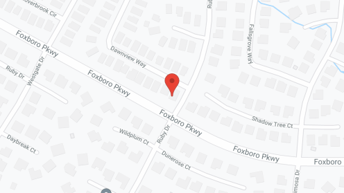 Map of the neighborhood around A Loving Place