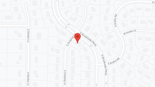 Map of the neighborhood around SkyResidential- Brookside