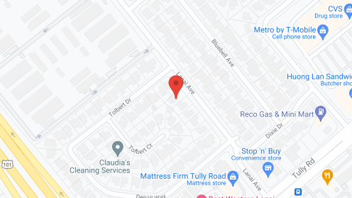 Map of the neighborhood around Marilag's Care Home