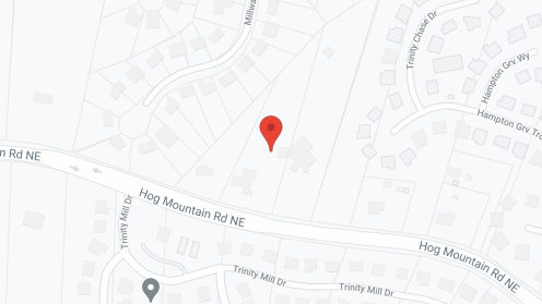 Map of the neighborhood around Angels Garden Senior Communities