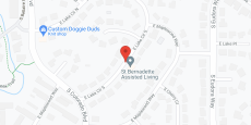 St. Bernadette Assisted Living in google map