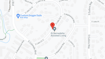 St. Bernadette Assisted Living in google map