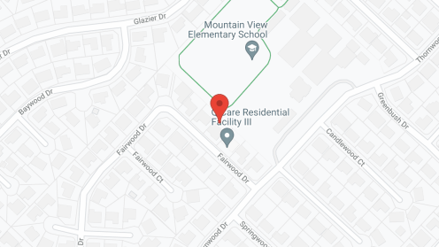 Map of the neighborhood around QCare Residential Facility II