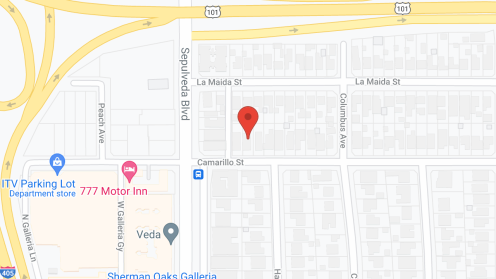 Map of the neighborhood around Chateau of Oaks