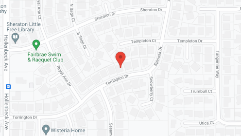 Map of the neighborhood around Sunflower Care Home