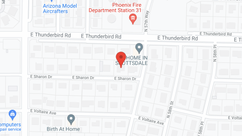 Map of the neighborhood around Caring for Loved Ones