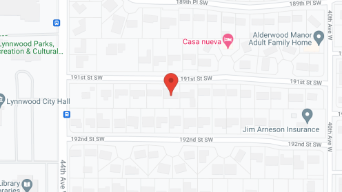 Map of the neighborhood around St. Jude Thaddeus AFH