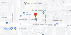 Aegis Living of Las Vegas in google map