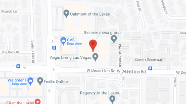 Aegis Living of Las Vegas in google map
