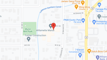 Willamette Manor in google map