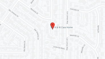 A and W Care Home I in google map