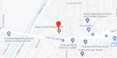 Aegis of Pleasant Hill in google map