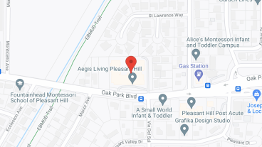 Aegis of Pleasant Hill in google map