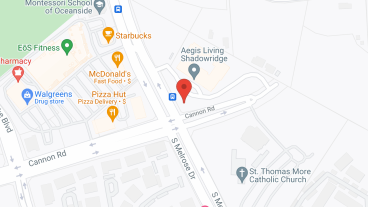 Aegis at Shadowridge in google map