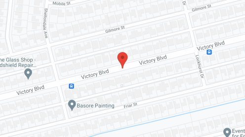 Map of the neighborhood around Kim's Love and Care