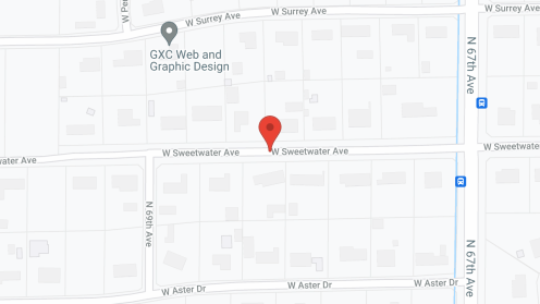 Map of the neighborhood around G and J Personal Care II