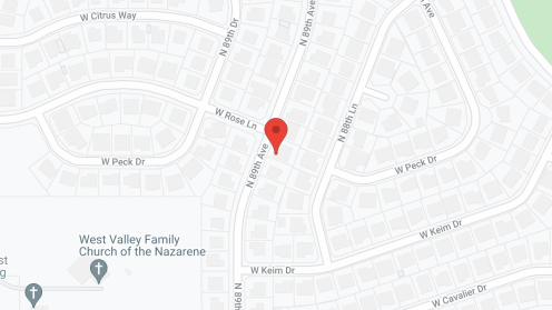 Map of the neighborhood around Mera Westgate