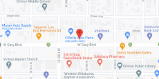 Homestead of Clinton in google map