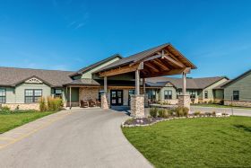The Lodge at Manito community entrance