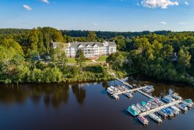 Auburn Hill Senior Living aerial view of community