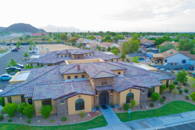 Heritage Village Assisted Living of Mesa aerial view of community